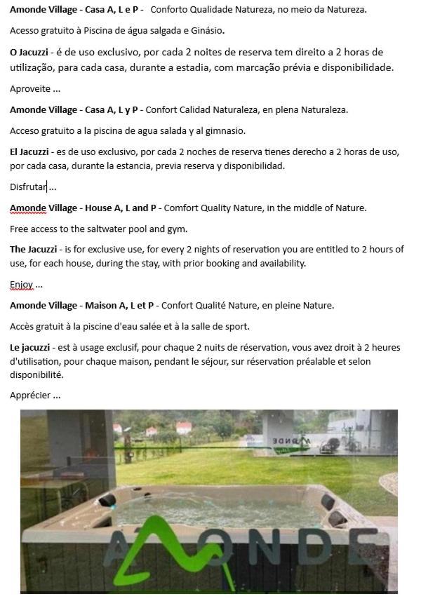 Viana Do Castelo - Amonde Village - Casa L - Disfrute Da Natureza מראה חיצוני תמונה